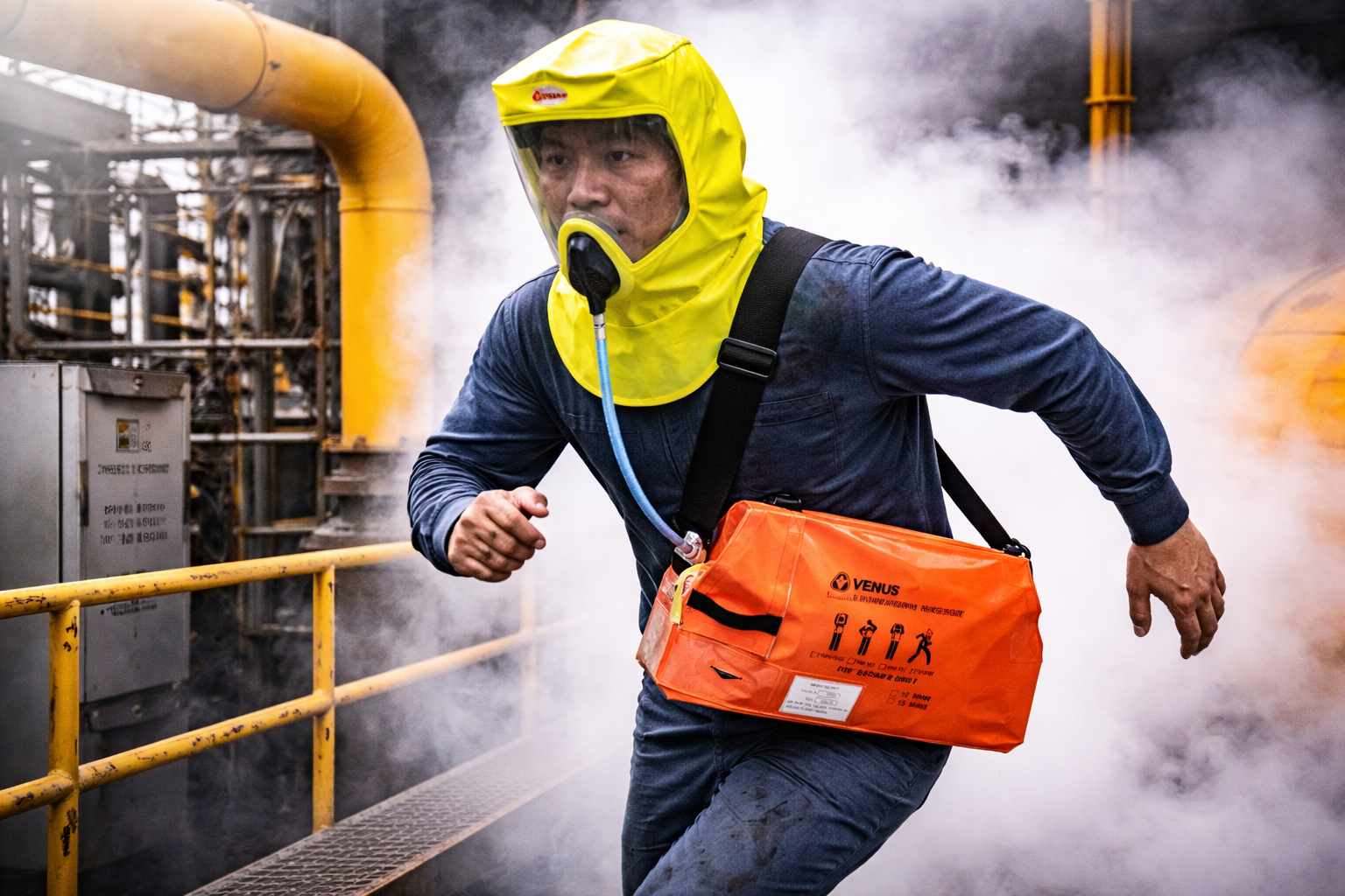 Urgent escape in industrial crisis