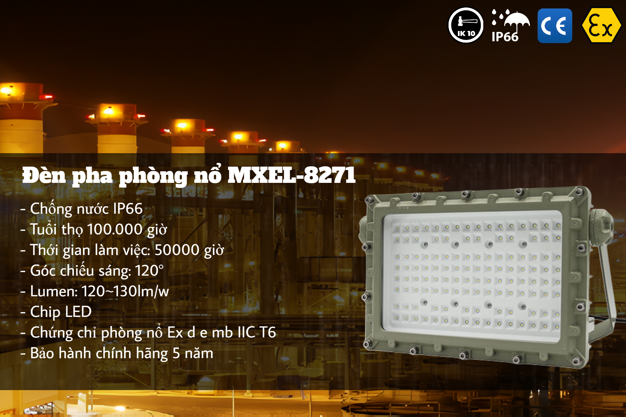 n pha phòng nổ MXEL-8271