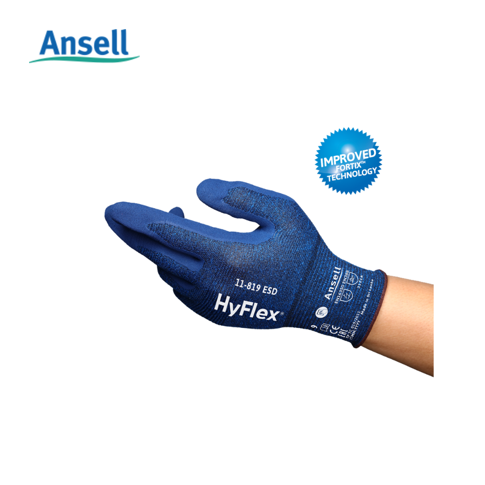 Găng tay bảo hộ HYFLEX® 11-819 ESD