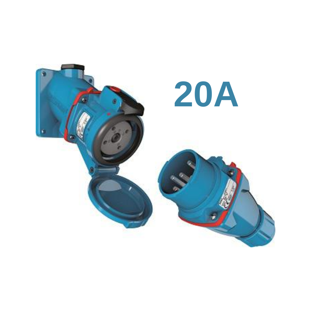 Công tắc ổ cắm phích cắm phòng nổ DECONTACTOR DSN1 20A