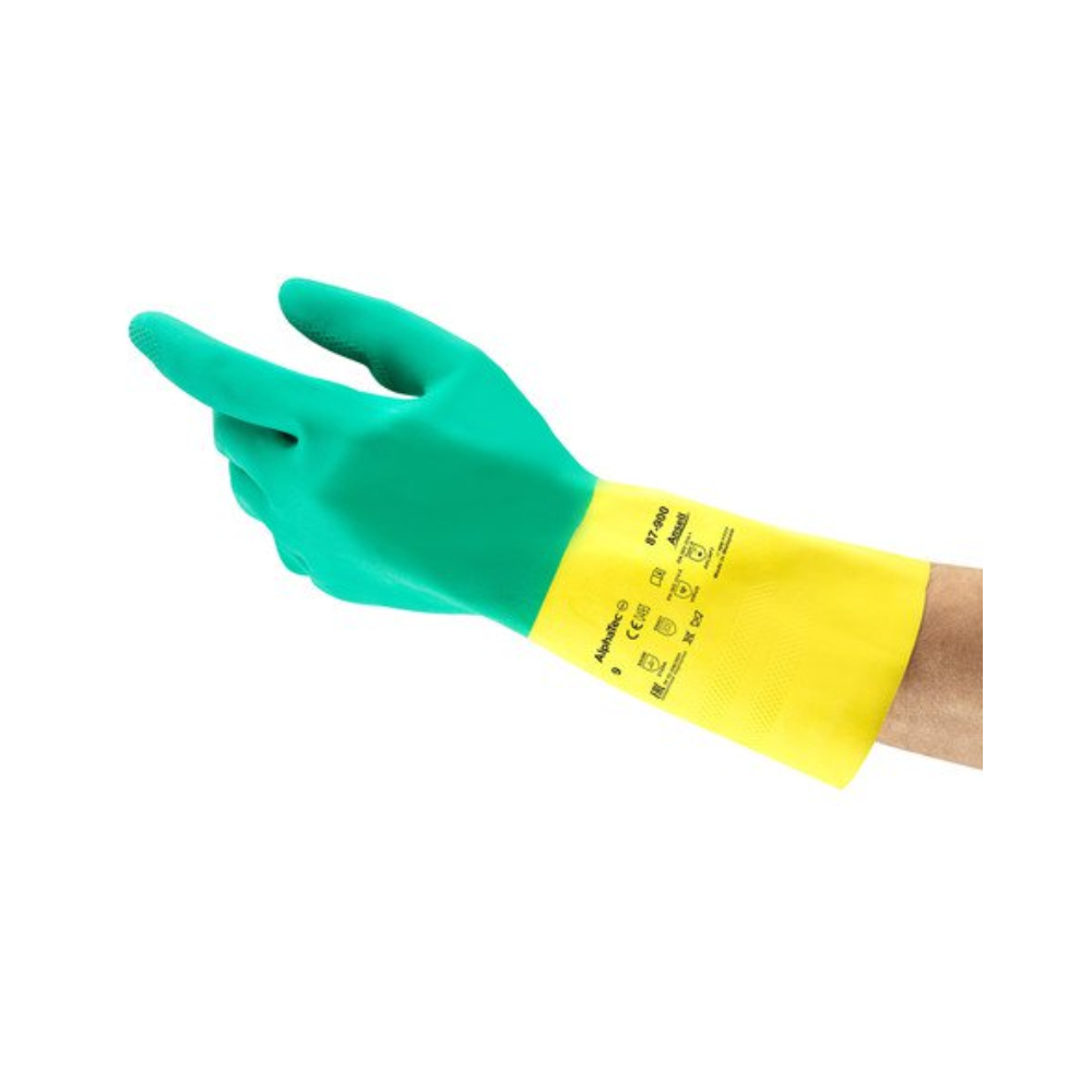 Găng tay cao su chống hóa chất AlphaTec® 87-900