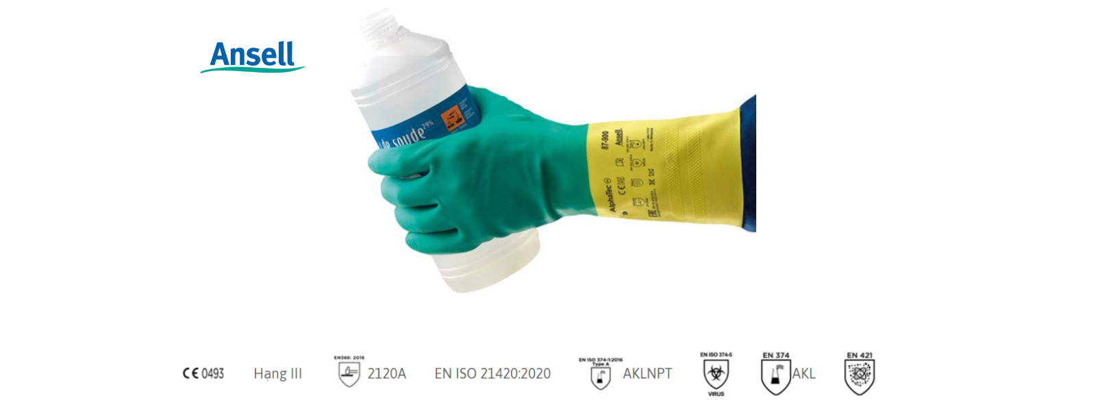 Tiêu chuẩn chứng nhận AlphaTec® 87-900