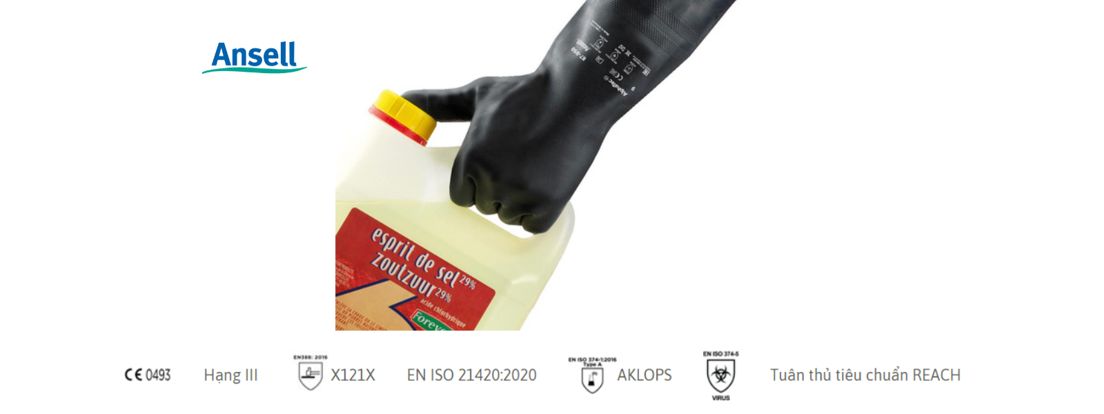 Tiêu chuẩn chứng nhận AlphaTec® 87-950